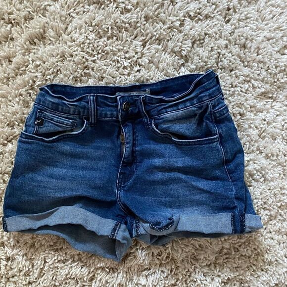 WOMENS KANCAN JEAN SHORTS SIZE 7/27 - Picture 1 of 4